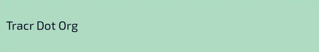 Tracr Dot Org